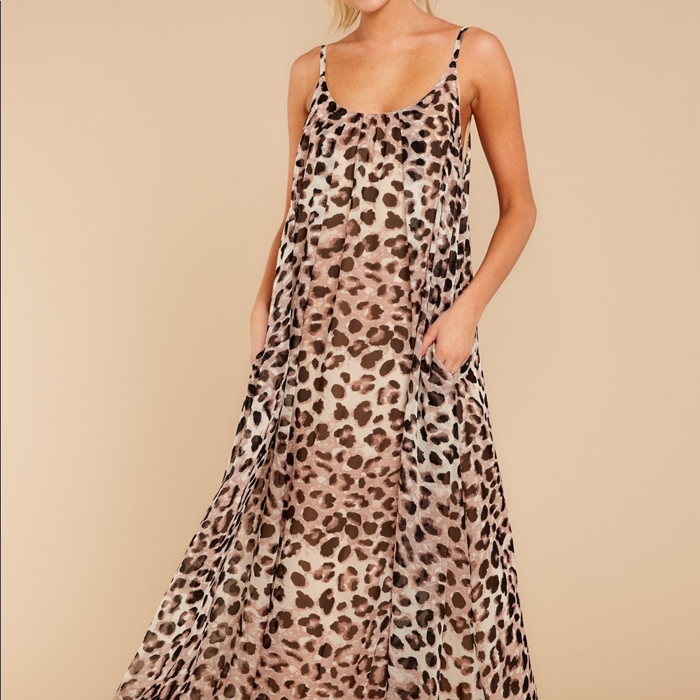 Red Dress Boutique Animal Print Maxi Dress